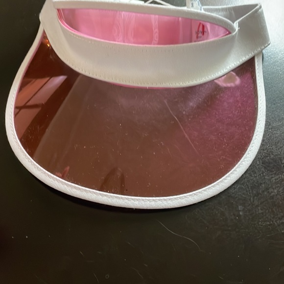 Janie and Jack Watermelon Pink JJ Sport Visor (SIZES 6-12M) - Picture 8 of 8